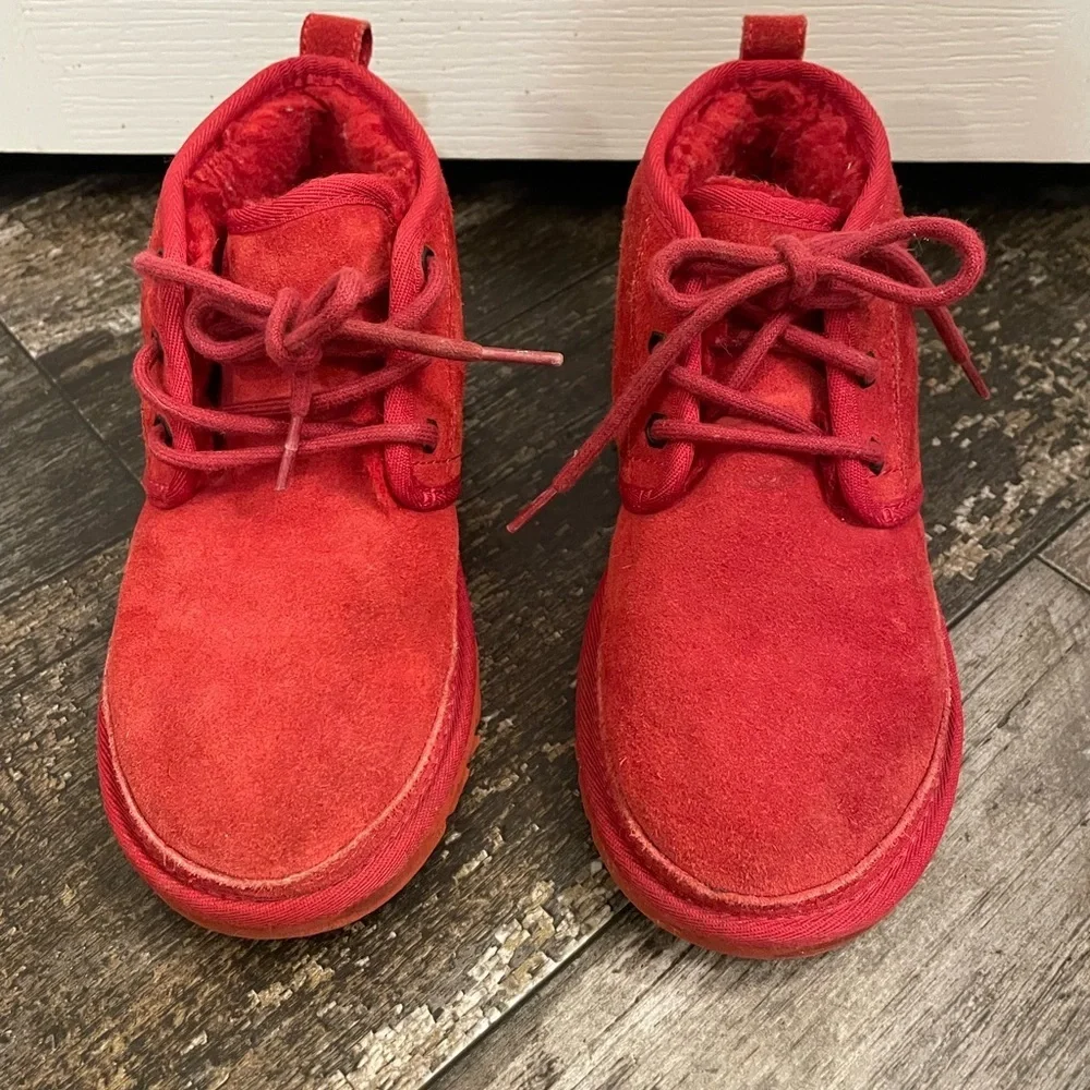 UGG Kids Vibrant Red Boots